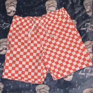 VANS checkered shorts SIZE Medium